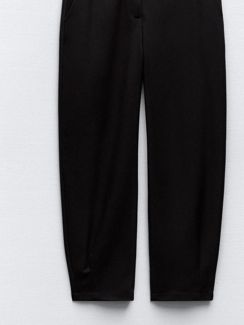Zara Black Women's Tailored Tapered Pants
